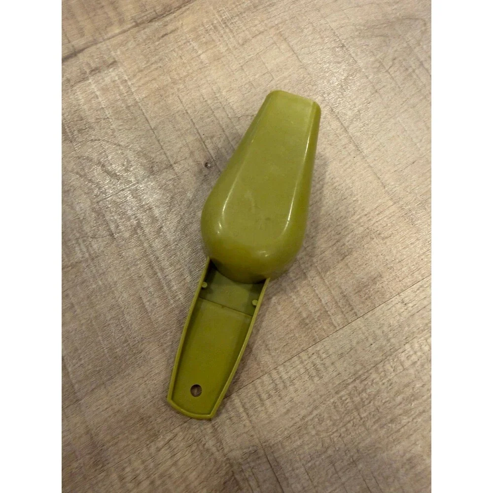 Vintage Tupperware Avocado Green Scoop